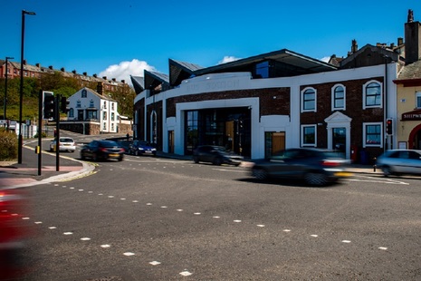 External view of the Bus Station business hub in Whitehaven