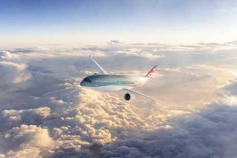 Liquid hydrogen plane.