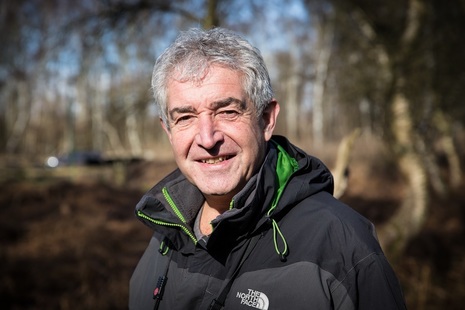 Photograph of Tony Juniper smiling.