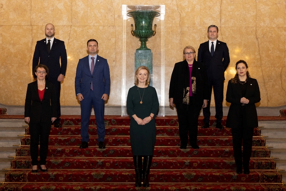 Министр иностранных дел принял в Лондоне министров иностранных дел стран Западных Балкан