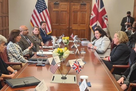Встреча госсекретаря с министром торговли США