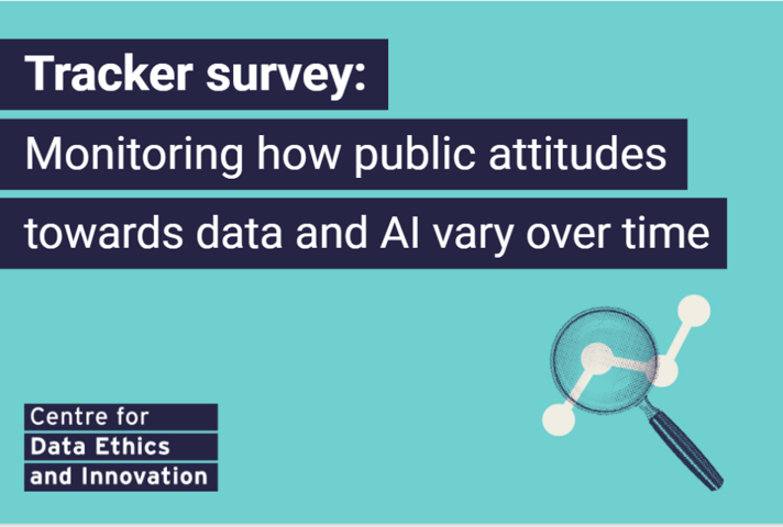 Обложка опроса CDEI PADAI Tracker Survey
