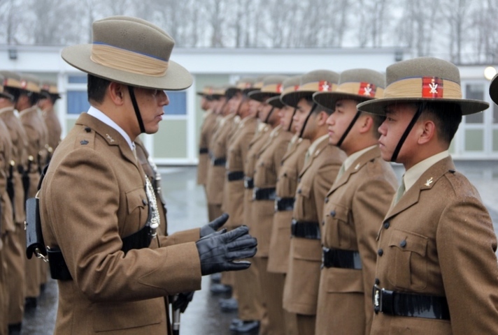 Queen's Gurkha Signals Attestation Parade 2022, NW RFCA Copyright