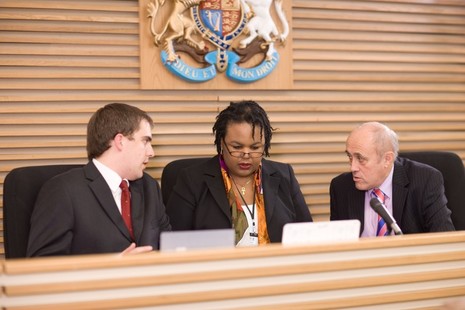Magistrates in court