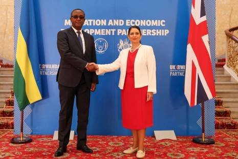 Home Secretary and Rwandan minister