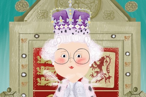 Queen Elizabeth illustration