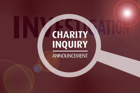 Charity Inquiry announcement 