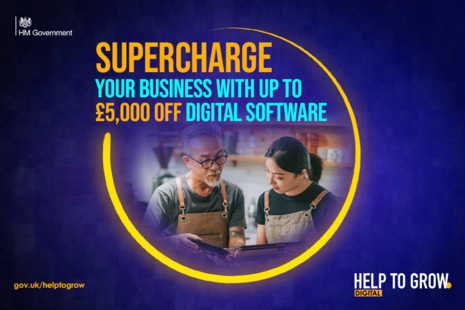 Supercharge your business with up to £5,000 off digital software