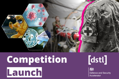 £1 million available for innovations that rapidly diagnose biological and chemical agents at the front line