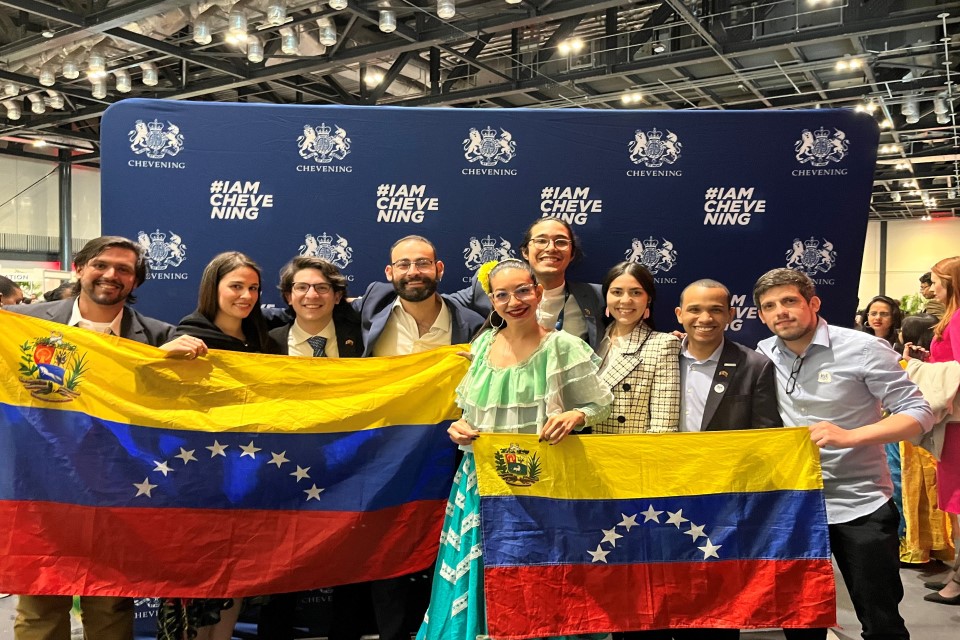 2021 Venezuelan Chevening scholars in London