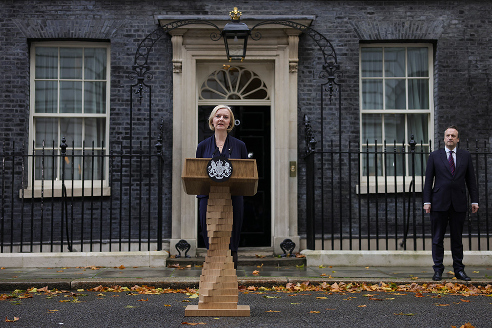 Prime Minister Liz Truss’s Resignation statement in Downing Street: 20 October 2022