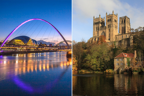 Newcastle and Durham