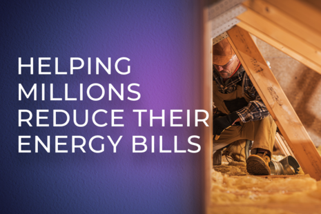Government joins with households to help millions reduce their energy bills