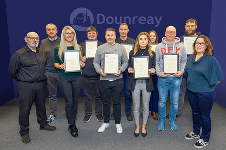 Dounreay project control trainees