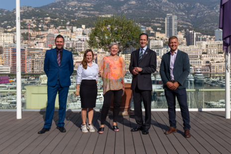 UKHO representatives in Monaco for the sixth IHO Council meeting