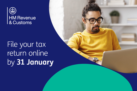 File your tax return online by 31 January