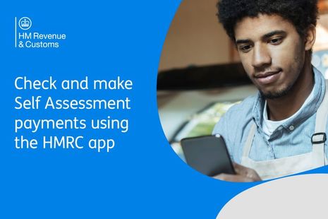 Check and make Self Assessment payments using the HMRC app