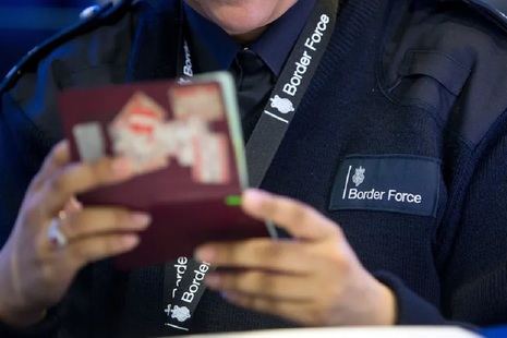 Border force member of staff