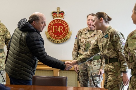 Royal Military Academy Sandhurst leads cultural change across the Army
