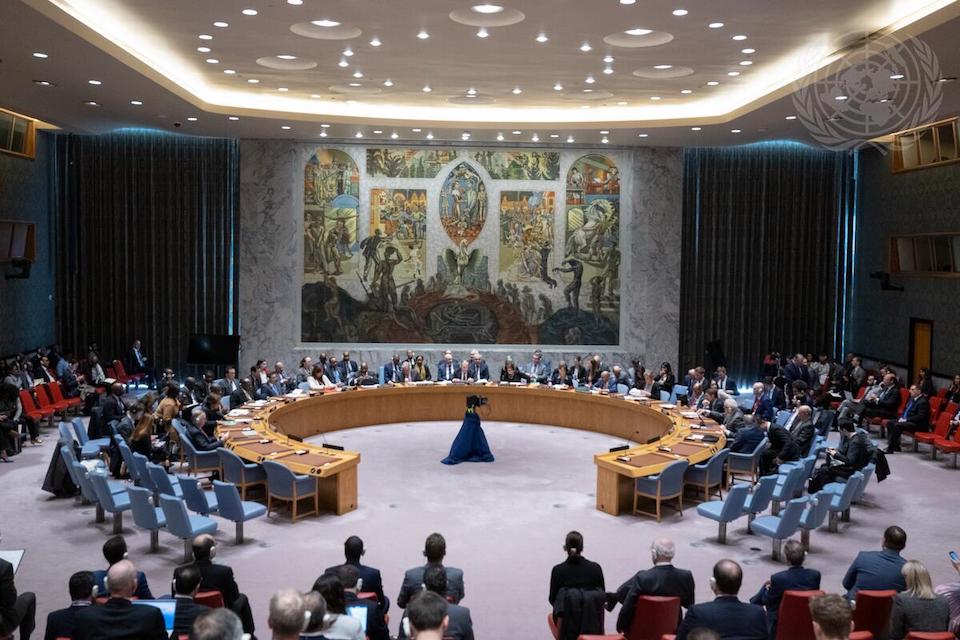 Зал Совета Безопасности ООН