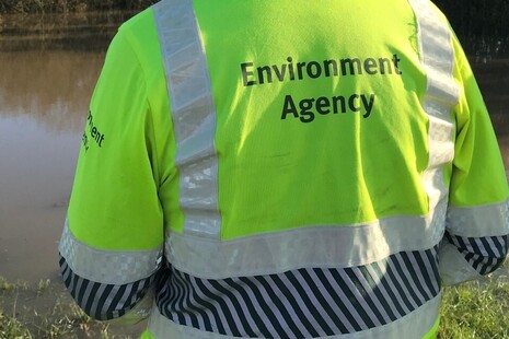 EA officer in high visibility jacket