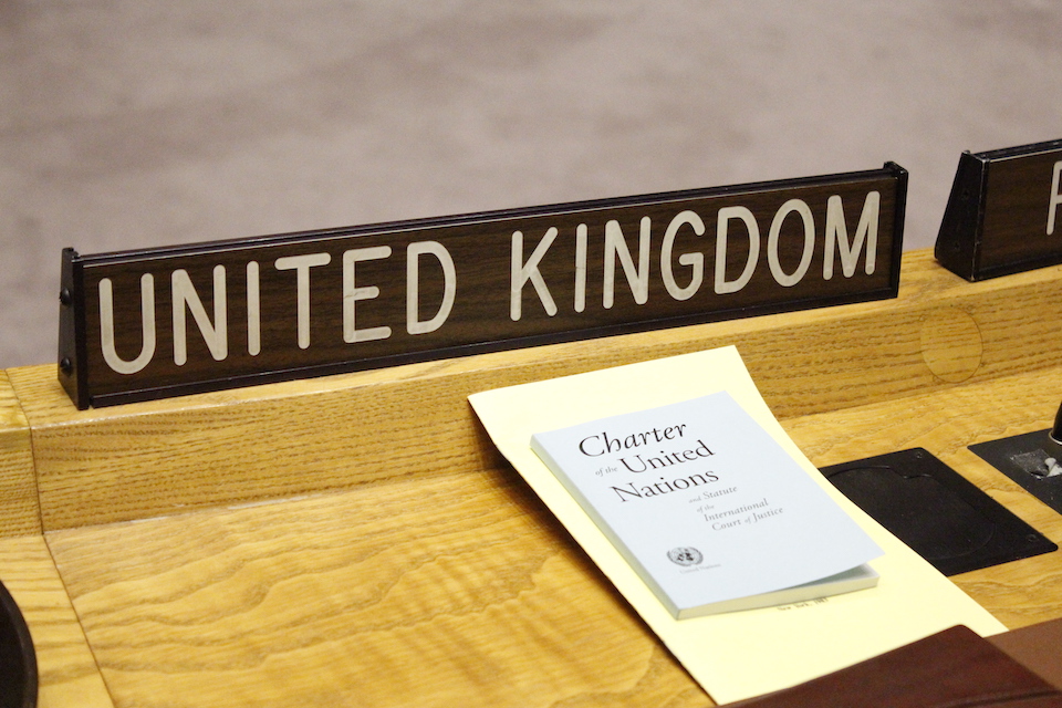 Великобритания в ООН
