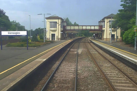 Gleneagles station (courtesy of Network Rail). 