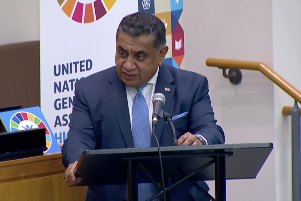 Lord (Tariq) Ahmad at the UN Tuberculosis High-level Meeting