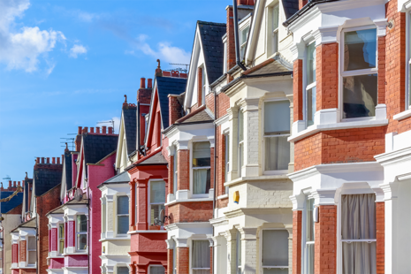 Row of houses.