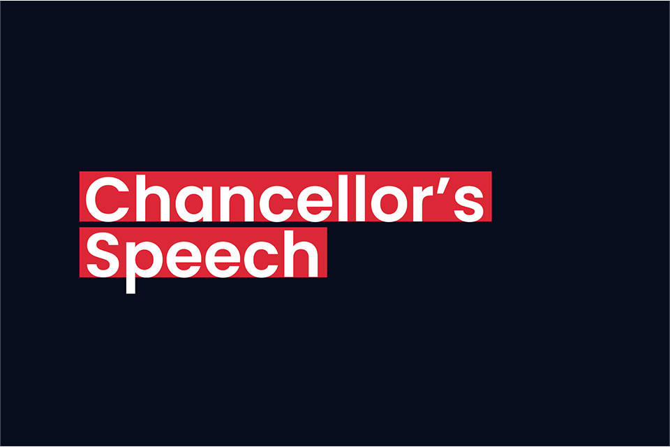 Chancellor's speech