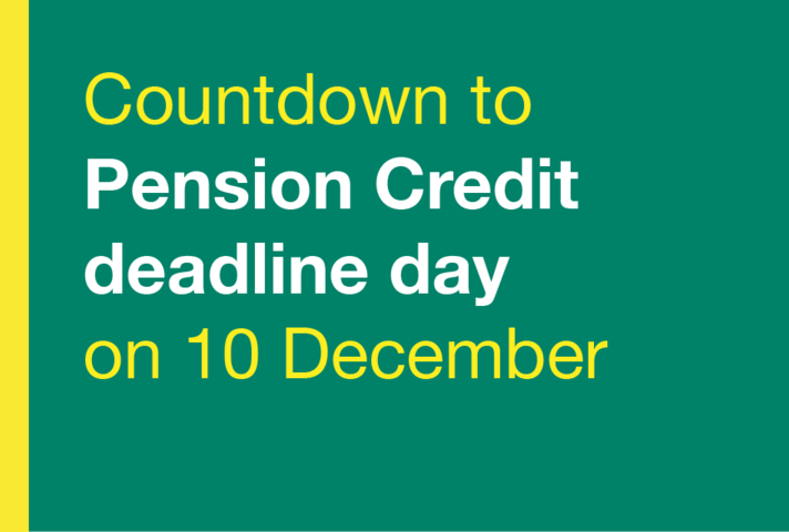 Countdown to pension credit deadline day 10 december 
