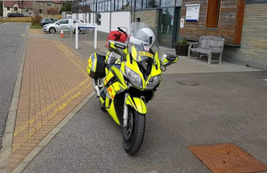 Dounreay donates £10,000 to fund additional Highland Blood Bike