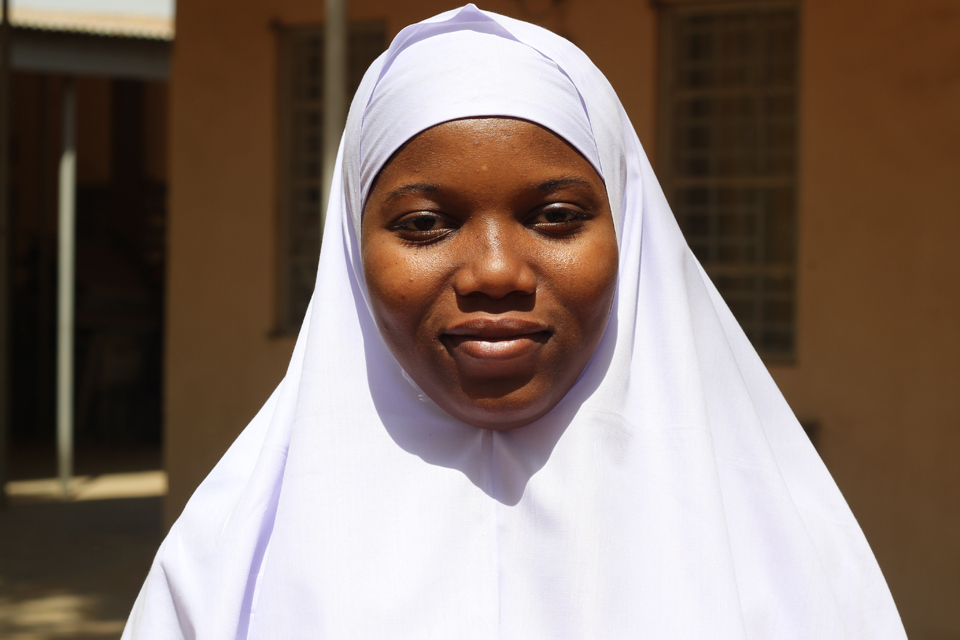From midwife to mentor: Sherifa wants to follow in her principal's footsteps. "This is what I'm called for," she says. "This is what I'm suppose to do." Picture: Lindsay Mgbor/DFID
