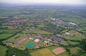 Arborfield Garrison in Berkshire [Picture: Crown copyright]