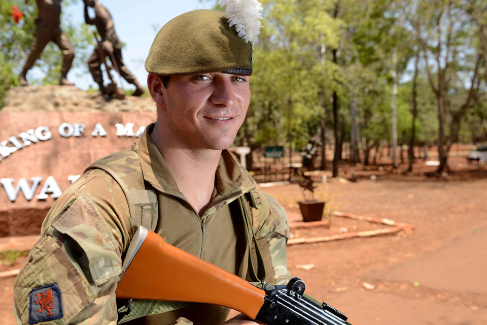 Fusilier Robin Wyn Griffiths