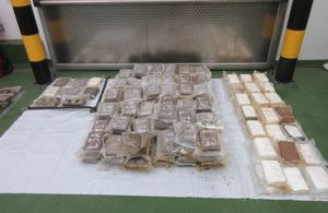 £15 million of cocaine seized by Border Force at London Gateway