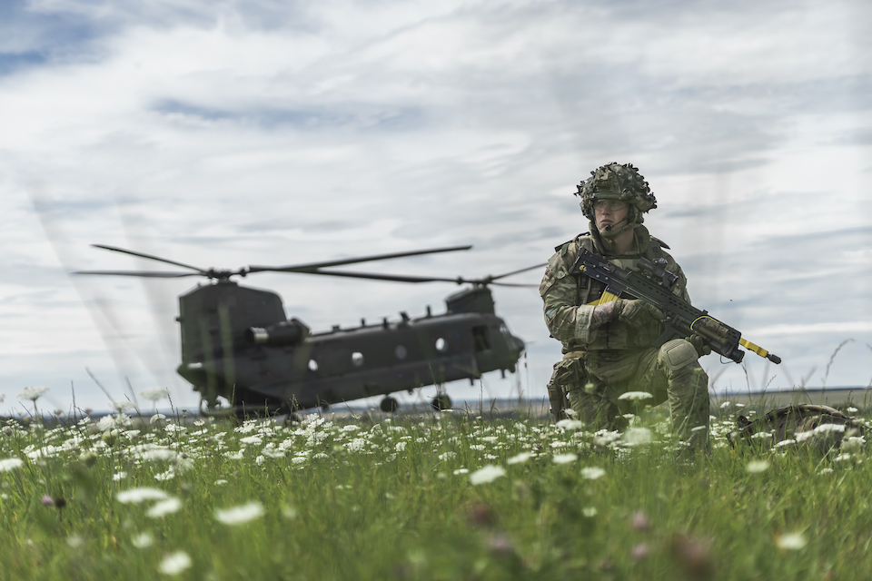 This Pre-Deployment Training is the first time that the 250 strong Task Group have trained together 