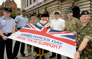 Nottingham will be hosting this year's Armed Forces Day national event [Picture: Crown copyright]