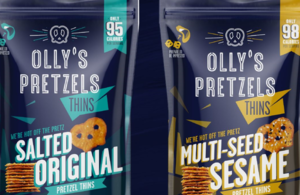 OLLY'S PRETZELS Thins: Salted Original and Multi-Seed Sesame