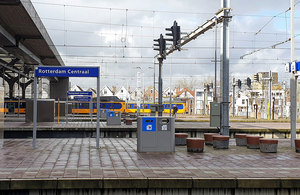 Rotterdam Centraal train station.
