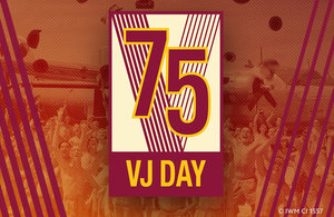 VJ Day logo