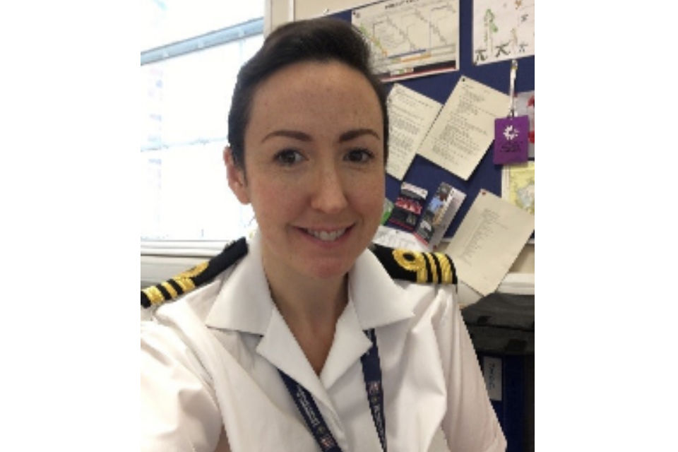 Lieutenant Commander Becky Everest.