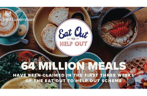 64 million meals Eat Out to Help Out