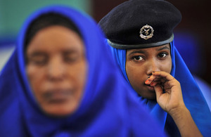 Fresh support will help train more police officers like these recent recruits at Mogadishu's training academy