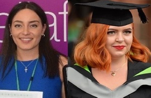 Image of Holly and Flo side by side