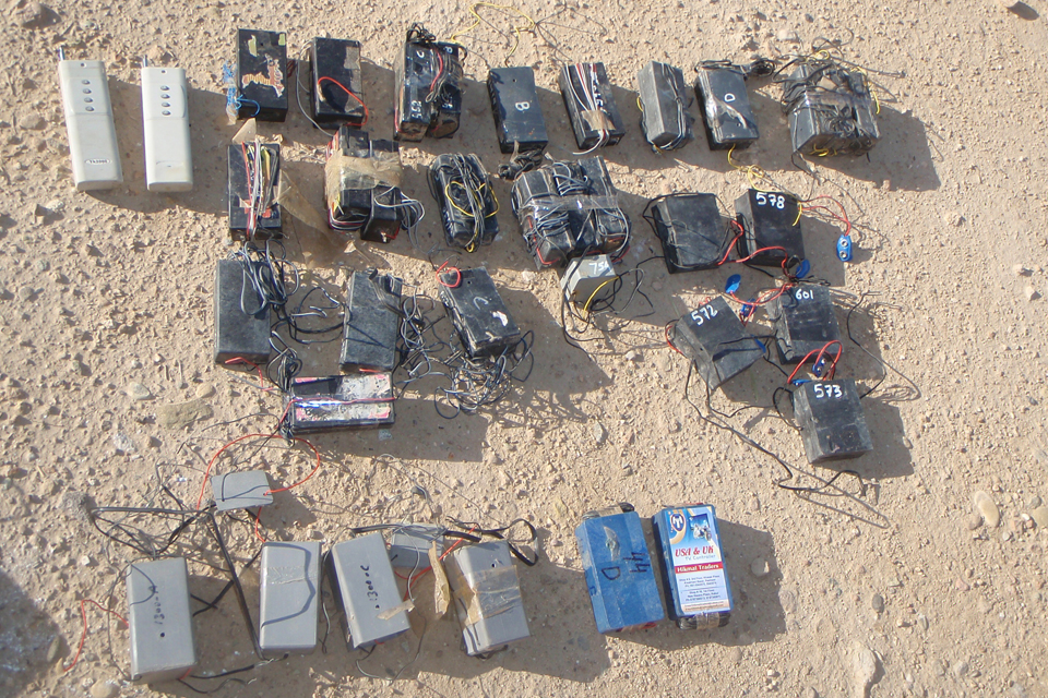 Initiation devices for improvised explosive devices