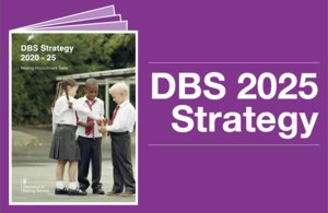 Decorative image that reads 'DBS 2025 Strategy'