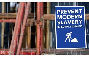 Prevent modern slavery in supply chains graphic