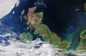 UK from space