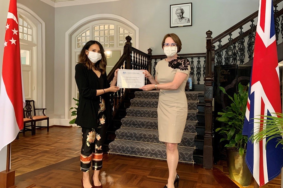 Chevening Award presentation Singapore